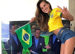 Cầm hòa Thụy Sĩ, tuyển Brazil được dàn thiên thần nội y cổ vũ hết mình