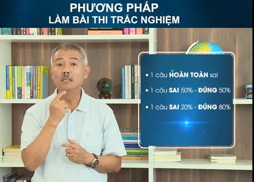 Giáo sư Trương Nguyện Thành chia sẻ bí quyết thi trắc nghiệm THPT