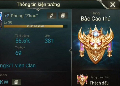 Liên Quân Mobile: Youtuber "700 nghìn subscribe" tự tay phá hết bảng ngọc vì account bị hack mất