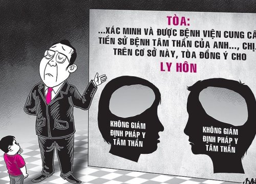 Phía sau tòa án: Nỗi đau vợ chồng tâm thần ly hôn