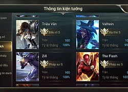 5ting &#8211; Clan cày tỷ lệ thắng toàn 99 &#8211; 100% trong Liên Quân Mobile