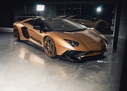 Chiếm ngưỡng Lamborghini Aventador SV Roadster màu độc độ mâm cực chất