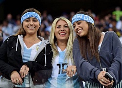 Dàn CĐV nữ xinh tươi 'cứu vãn' trận thua của tuyển Argentina