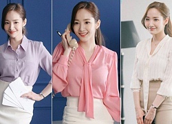 Học 'thư ký Kim' Park Min Young lên đồ công sở khiến chàng phó tổng chết mê