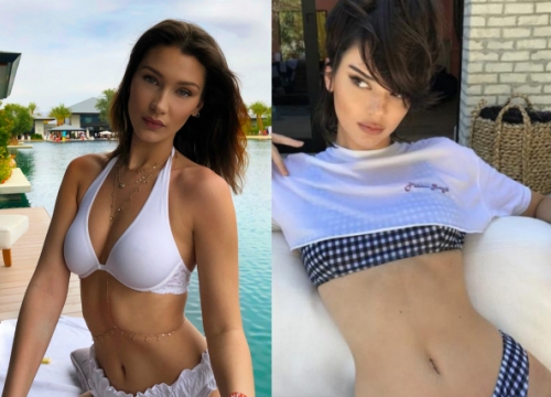 Kendall Jenner và Bella Hadid đáp trả tay săn ảnh cực gắt