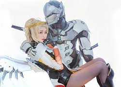 Lạ mắt với cosplay "tình cảm" giữa Genji và Mercy trong Overwatch