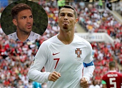 Mỉa mai Ronaldo 'ăn hôi', Fabregas nhận cái kết bất ngờ