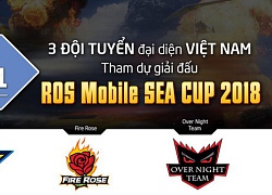 ROS MOBILE SEA CUP: Đại diện Việt Nam chuẩn bị gì cho chuyến du đấu Thái Lan