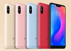 Xiaomi Redmi 6 Pro xuất hiện trước ngày ra mắt, đẹp như iPhone X