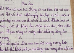 Trẻ tiểu học làm văn tả cảnh thì đố ai đọc mà thoát cảnh cười sái hàm!