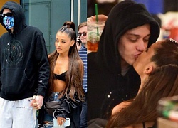 Ariana Grande diện style nội y ra phố, lần đầu khóa môi vị hôn phu "25 cm" công khai