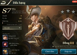 Liên Quân Mobile: Sắp reset rank mùa 6, hé lộ phần thưởng rank mùa 7