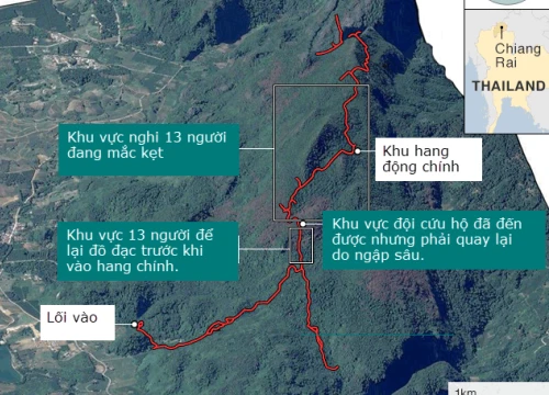 Mỹ, Anh hỗ trợ Thái Lan tìm đội bóng mắc kẹt trong hang