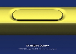 Samsung chính thức gửi thư mời sự kiện Galaxy Note 9