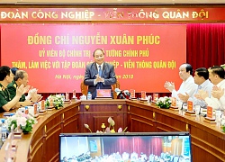 Thủ tướng làm việc tại Tập đoàn Viettel