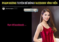 Tuyên bố bỏ facebook, HH Phạm Hương bị phát hiện dùng nick cá nhân