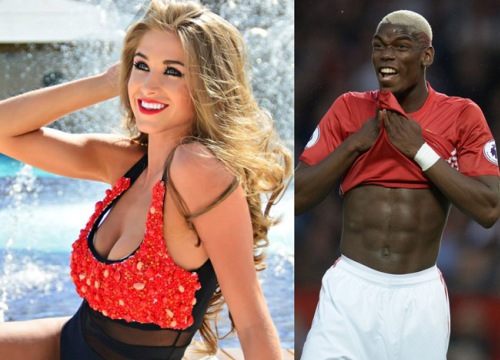 Bạn gái Paul Pogba là người mẫu "hư hỏng", xuất thân giàu có