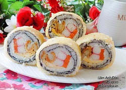 [Chế biến] - Cách làm kimbap chiên hấp dẫn dụ bé ăn ngon cuối tuần