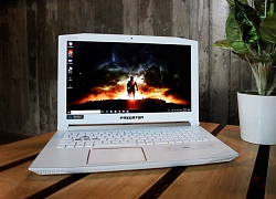 Laptop chơi game màu trắng giá 40 triệu đồng của Acer