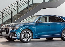 Audi Q8 tuyệt đẹp trong màu xanh ngọc bích