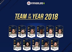 FIFA Online 4: Các siêu sao TOTY18 đắt có xắt ra miếng?