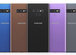 Galaxy Note 9 sẽ có 5 màu, thêm phiên bản nâu