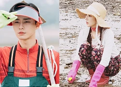 Hết Park Seo Joon, lại đến Park Min Young chứng minh: Đẹp thì lội bùn, &quot;mò cua bắt ốc&quot; cũng vẫn đẹp!