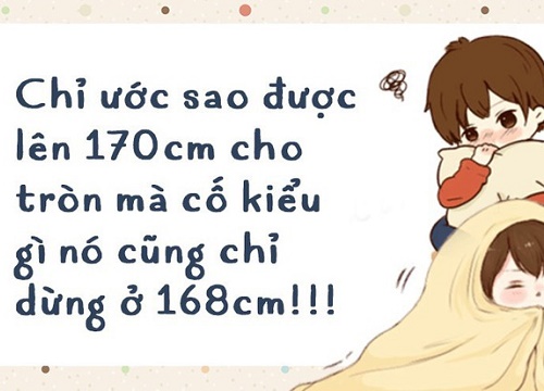 Những dòng tâm sự "đẫm nước mắt" của các chàng trai có chiều cao khiêm tốn