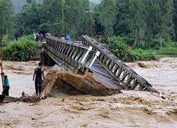 600 người thiệt mạng vì mưa lũ ở Ấn Độ