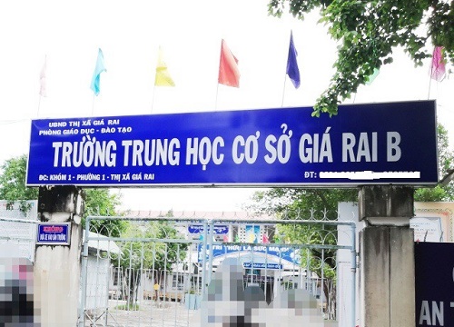 Bạc Liêu: Giáo viên tố nhiều vấn đề tại Trường THCS Giá Rai B