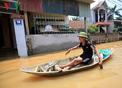 Mưa lớn làm phát sinh 14 sự cố đê điều, thủy lợi