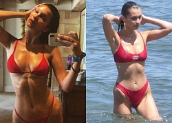 Bella Hadid khoe body nóng bỏng không kém cạnh Gigi, làm The Weeknd cũng thích mê