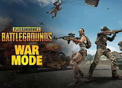 Cuối tuần này, chế độ War Mode sẽ chính thức trở lại trong PUBG