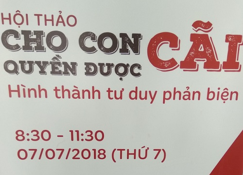 Muốn thành công: Hãy dạy con biết cãi