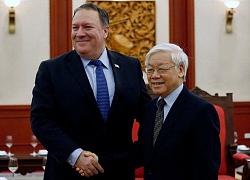 Ngoại trưởng Mỹ Pompeo gặp Tổng bí thư Nguyễn Phú Trọng