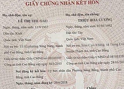 'Tung' lên MXH giấy kết hôn của cặp vợ hơn chồng 35 tuổi ở Cao Bằng phạm tội gì?