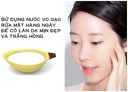 Tuyệt chiêu nuôi dưỡng làn da không tuổi bằng nước gạo của các cô gái Nhật