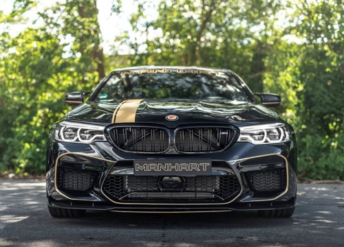 BMW M5 dữ dằn hơn qua bàn tay hãng độ Manhart