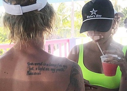 Justin Bieber và Hailey Baldwin công khai khoe chiếc nhẫn đính hôn với viên kim cương hoành tráng