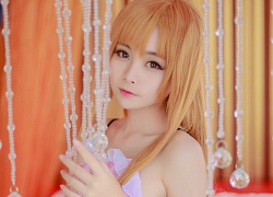 Làm "mát" cảm xúc với bộ ảnh cosplay Asuna đồ ngủ