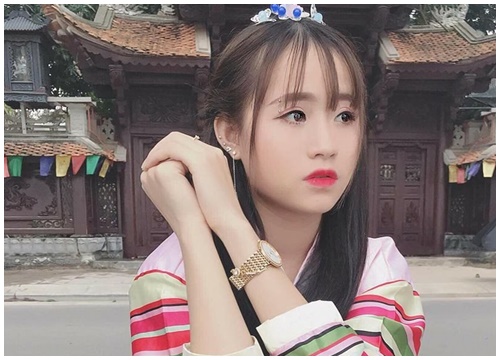 9x xinh đẹp và mong muốn được "lấn sân" vào showbiz Việt