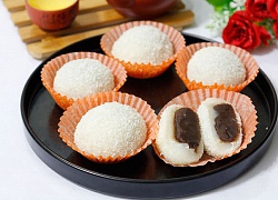 Cách làm bánh mochi nhân đậu đỏ mềm dẻo, đơn giản tại nhà