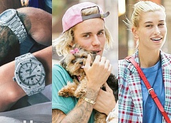 Justin Bieber mua đồng hồ đôi đính kim cương 3 tỷ ghi dấu tình yêu với vợ sắp cưới