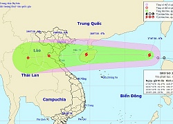 Bão số 3 giật cấp 10, hướng thẳng bờ biển Hải Phòng - Hà Tĩnh