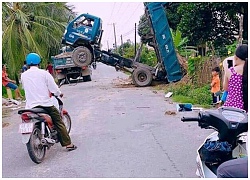 Bức ảnh chụp vụ tai nạn nhưng dân mạng lại chú ý đến hình ảnh thú vị phản chiếu từ gương xe