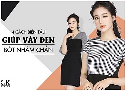 Các cách biến tấu giúp váy đen bớt nhàm chán