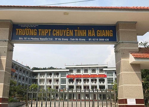 Hiệu phó trường Chuyên Hà Giang: 3 thí sinh có điểm thi thuộc top cao nhất nước là học sinh giỏi và không phải con cháu lãnh đạo