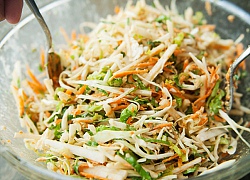 Salad củ đậu và salad cá hồi xông khói thanh mát cho ngày hè