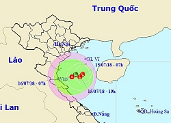 Vùng áp thấp gây mưa giông, gió giật mạnh trên Biển Đông