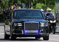 Xe limousine Cortege của ông Putin đến Phần Lan